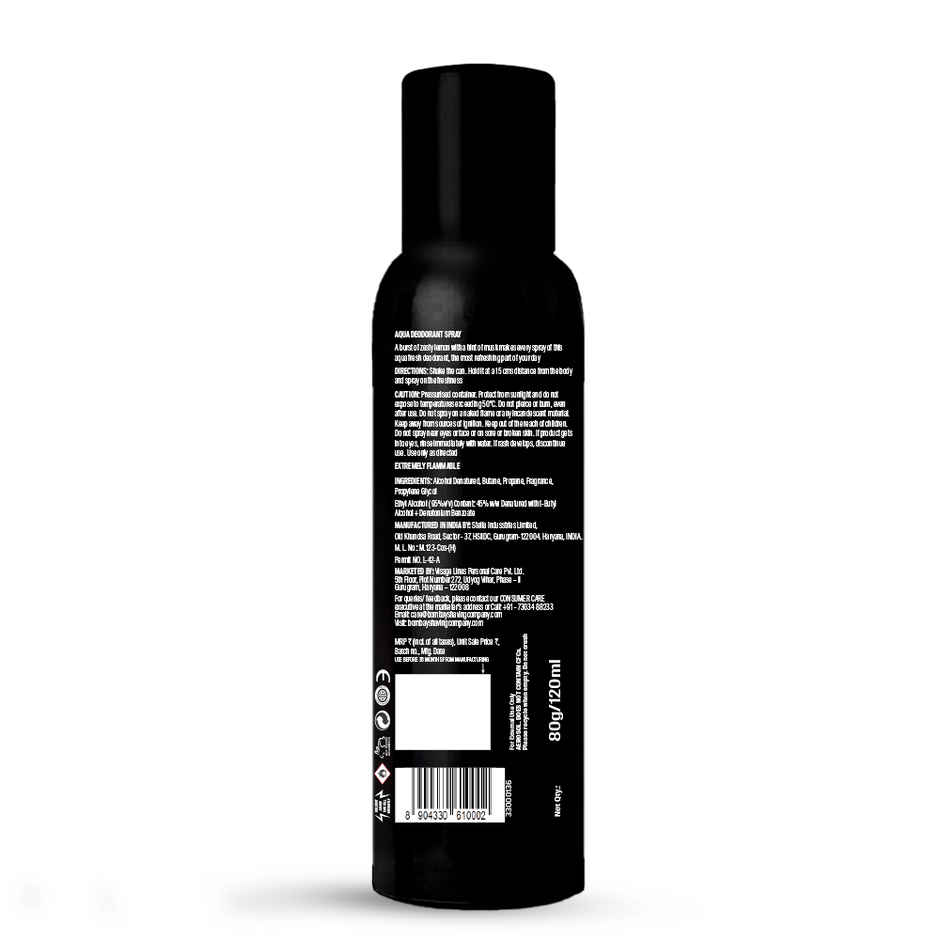 Bombay Shaving Company Deodorant Spray Aqua