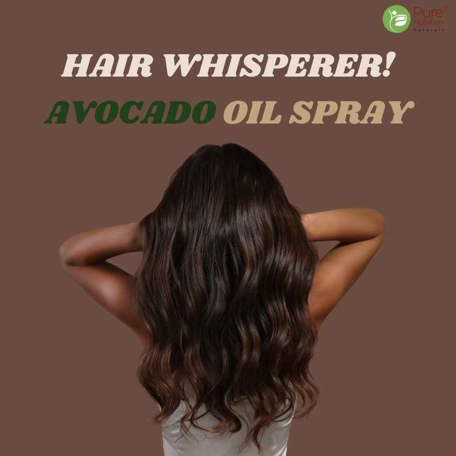 Pure Nutrition Avocado Oil Spray | Cold Pressed, Extra Virgin, Organic | Low-Calorie Cooking Spray