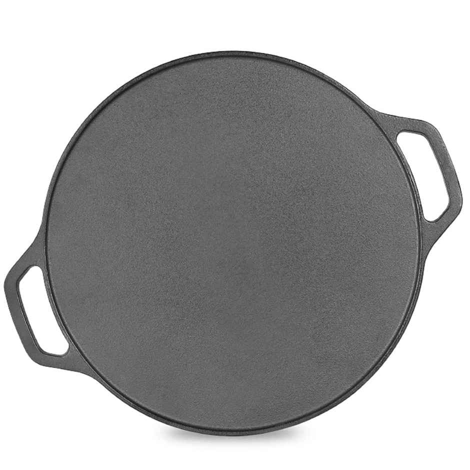 Prestige 30cm Dura Cast Iron Dosa Tawa| Gas and Induction Compatible| Even Heat Distribution