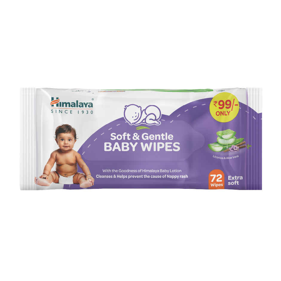 Himalaya Soft and Gentle Baby Wipes