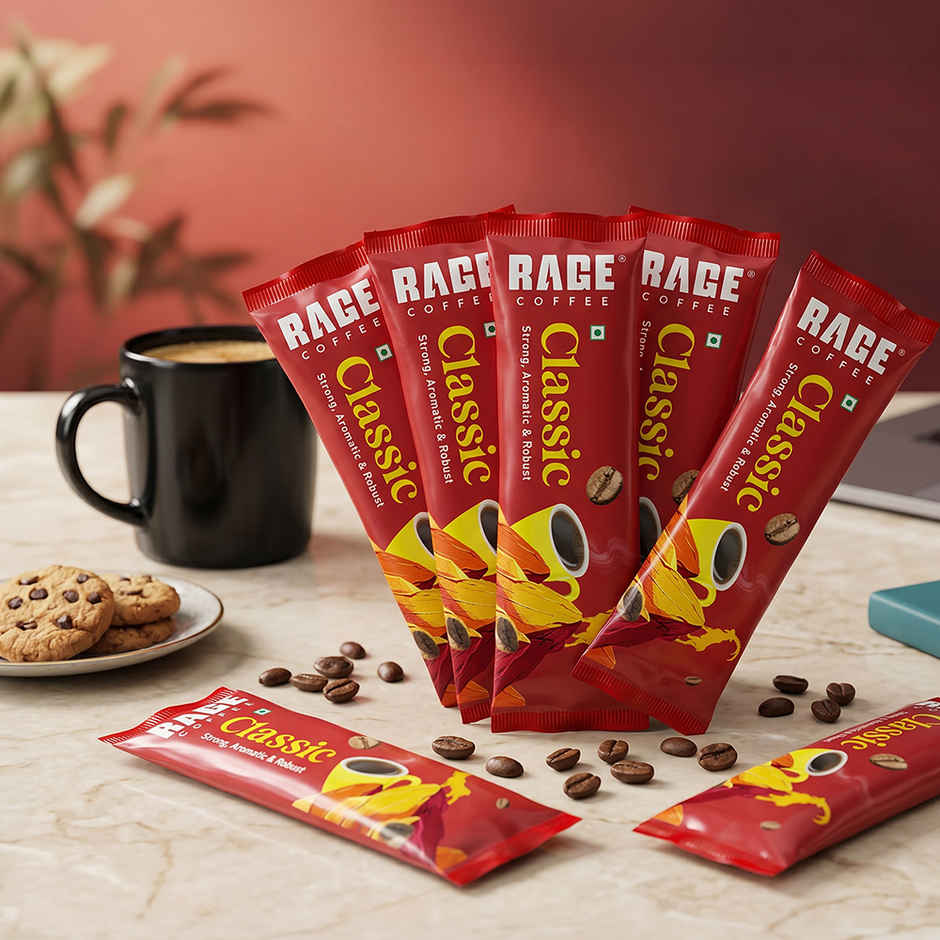 Rage Classic Instant Coffee Powder Sachet