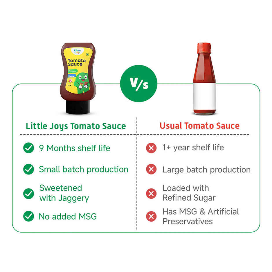 Little Joys Tomato Sauce | Healthy | Made With Jaggery