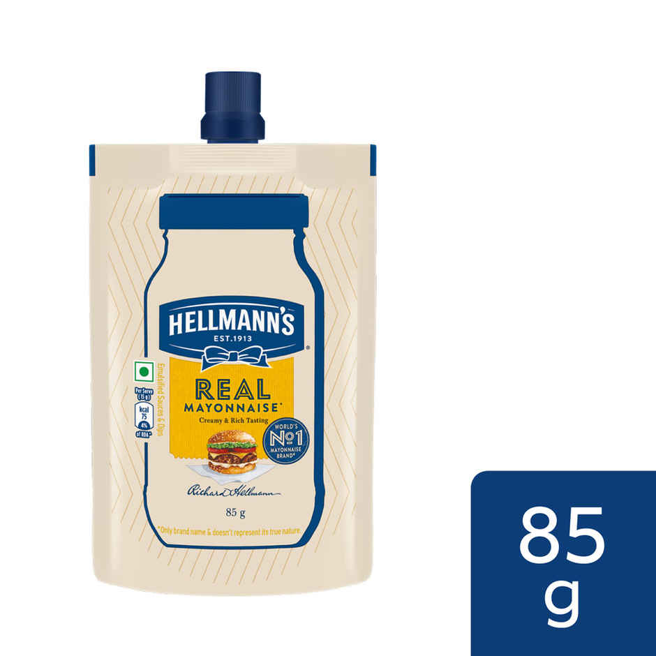 Hellmann's Eggless Mayonnaise World's No.1 Mayonnaise Brand