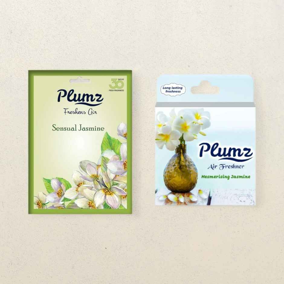 Plumz Sensual Jasmine Air Freshener Combo