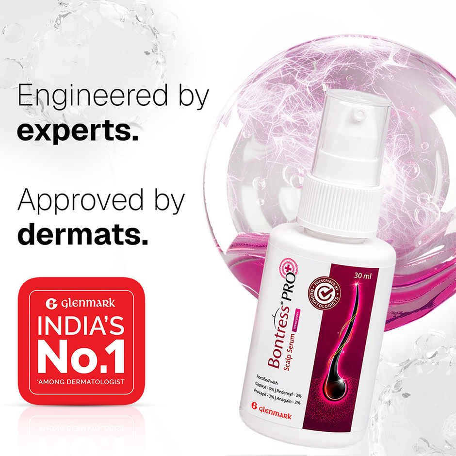 Bontress Pro + Scalp Serum 30 Ml|Fortified With Redensyl,Procapil,Capixly & Anagain
