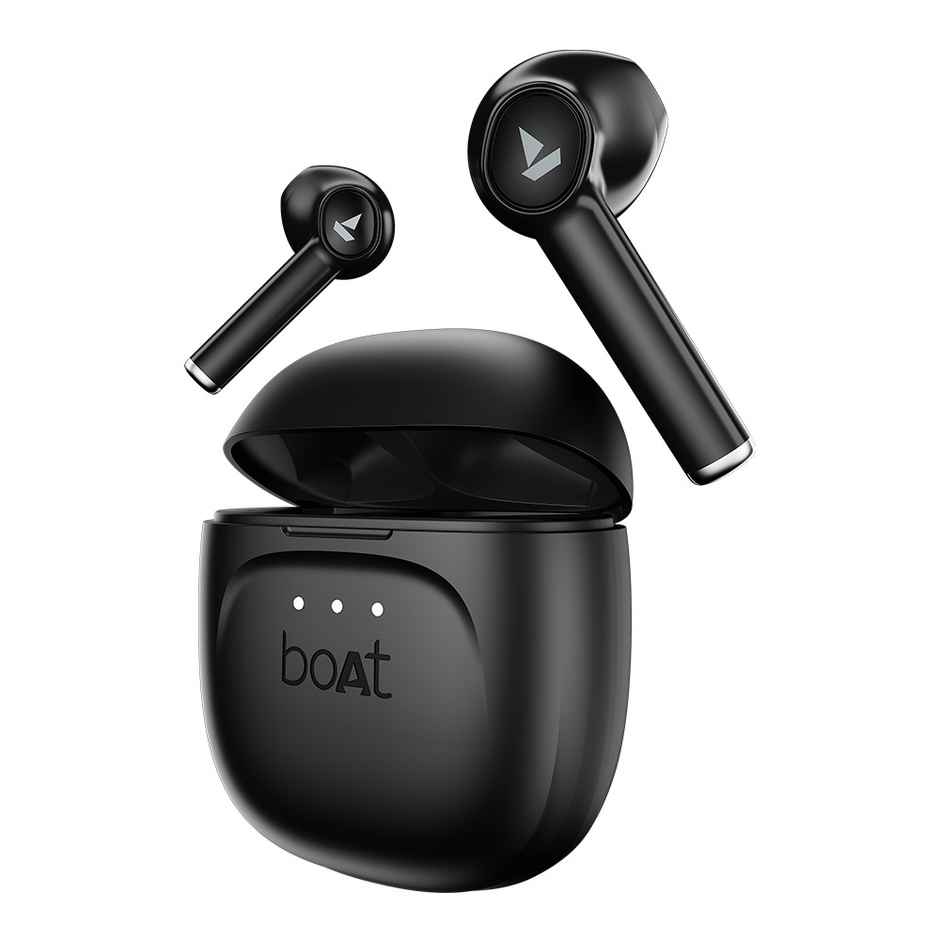 boAt Airdopes 131 Gen 2 TWS, 70H Battery, Beast Mode, 45 ms Low Latency, BT Earbuds | Carbon Black
