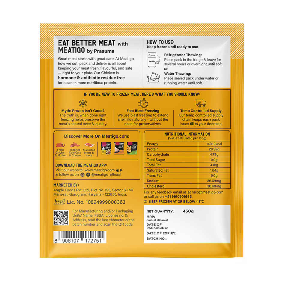 Meatigo Frozen Chicken Curry Cuts