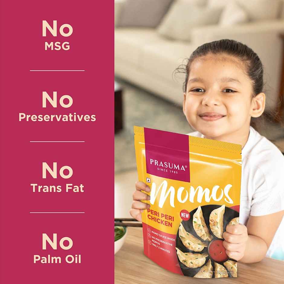 Prasuma Peri Peri Chicken Momos | Easy to Cook