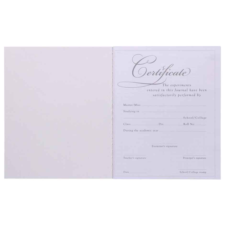 Navneet Youva | Hard Bound Combined SMART Practical Book Ruled&Plain sides (22 x 27 cm, 172 Pages)