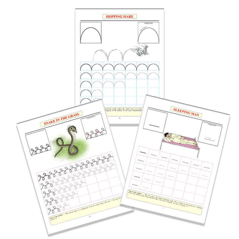 Dreamland Lines and Curves Pattern Writing Part 1