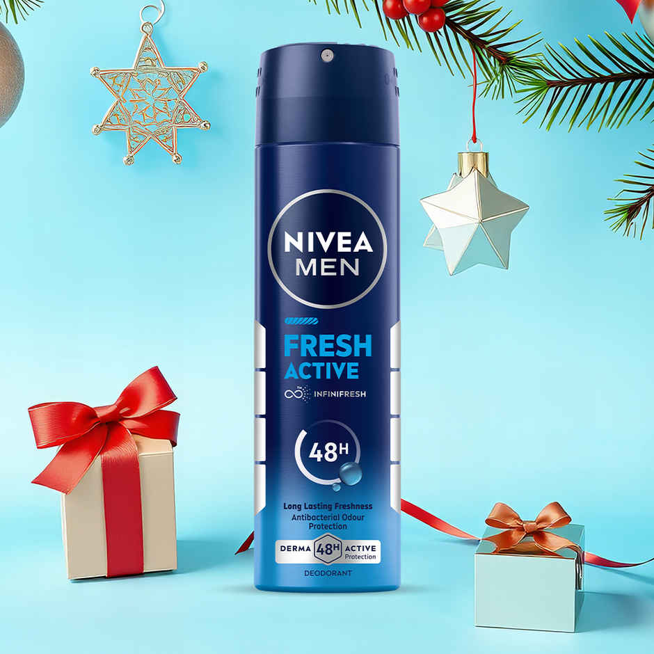 Nivea Men Deodorant Fresh Active 48h Long lasting Freshness