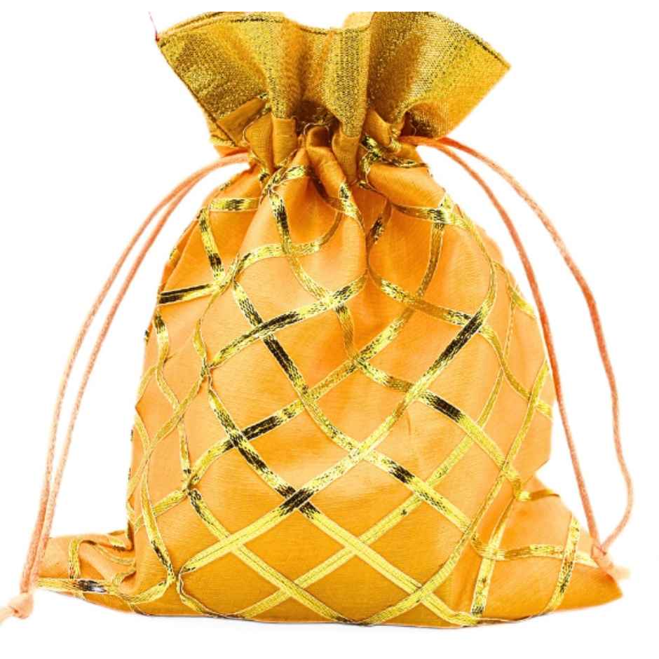 Se7en Fancy Potli Bags 23 x 18 Cm (Colour May Vary)