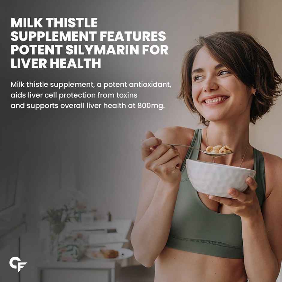 Carbamide Forte Liver Detox Supplement with Milk Thistle Extract 800mg