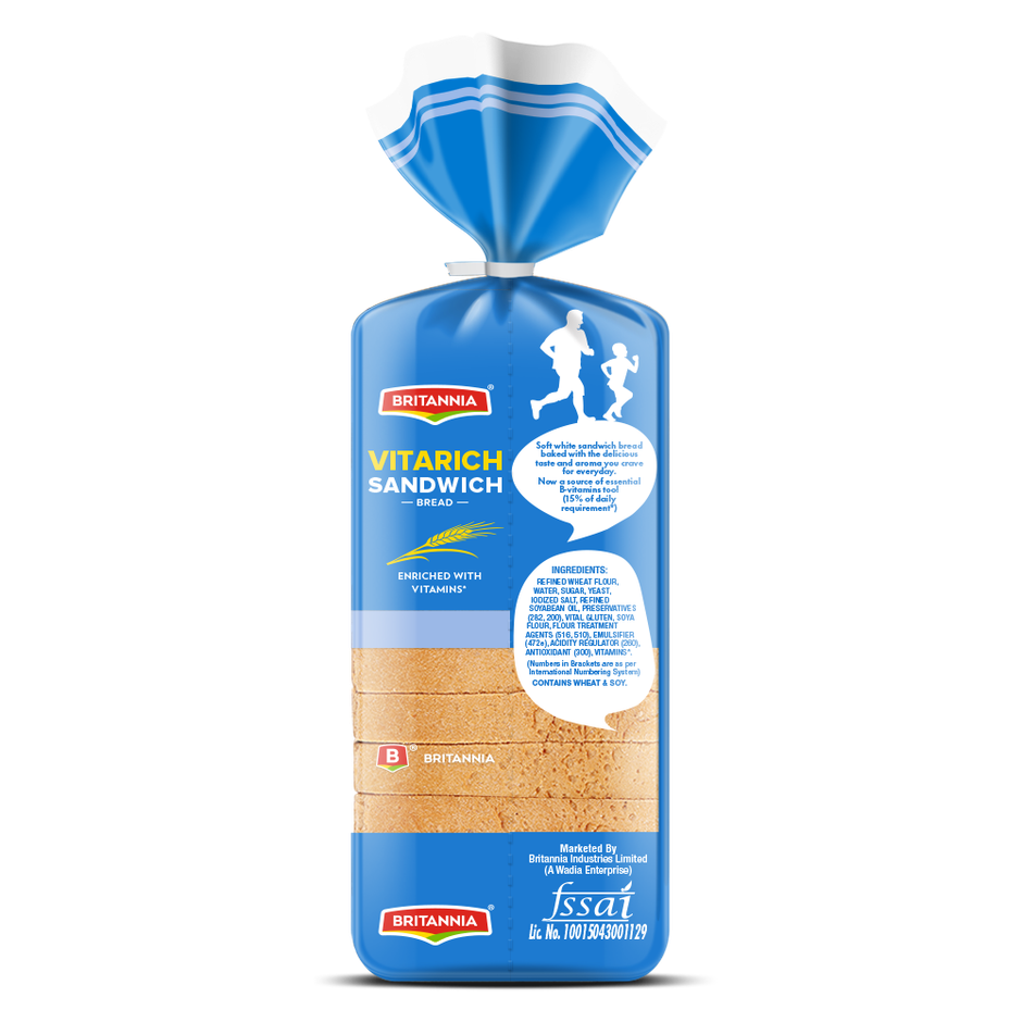 Britannia Vitarich Sandwich White Bread