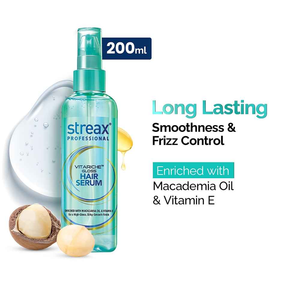 Streax Professional Vitariche Gloss Hair Serum