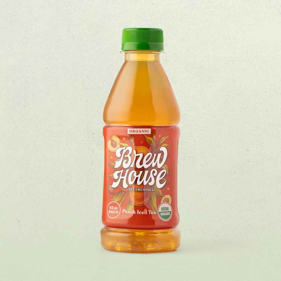 Brewhouse Tea Brewing Co. Organic Classic Peach Ice Tea