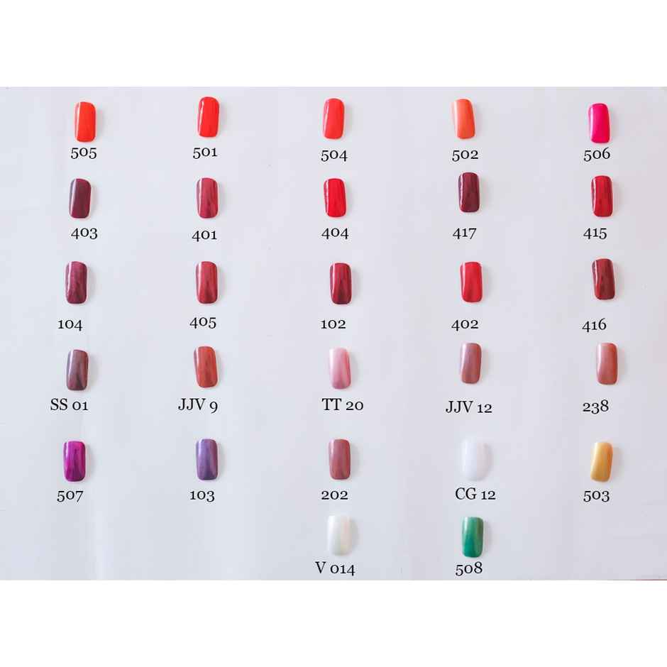 Lakme True Wear Color Crush Nail Polish, Long Lasting & Vibrant Nail Paint, 24