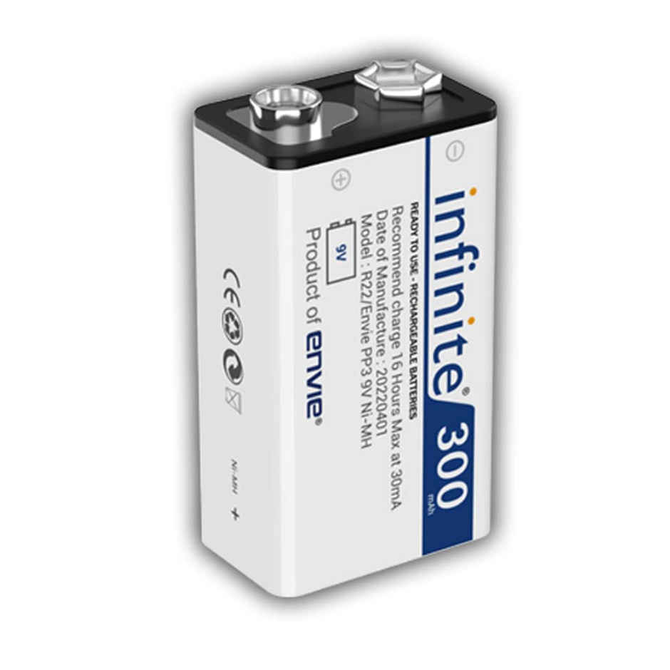 Envie Rechargeable 9V Infinite