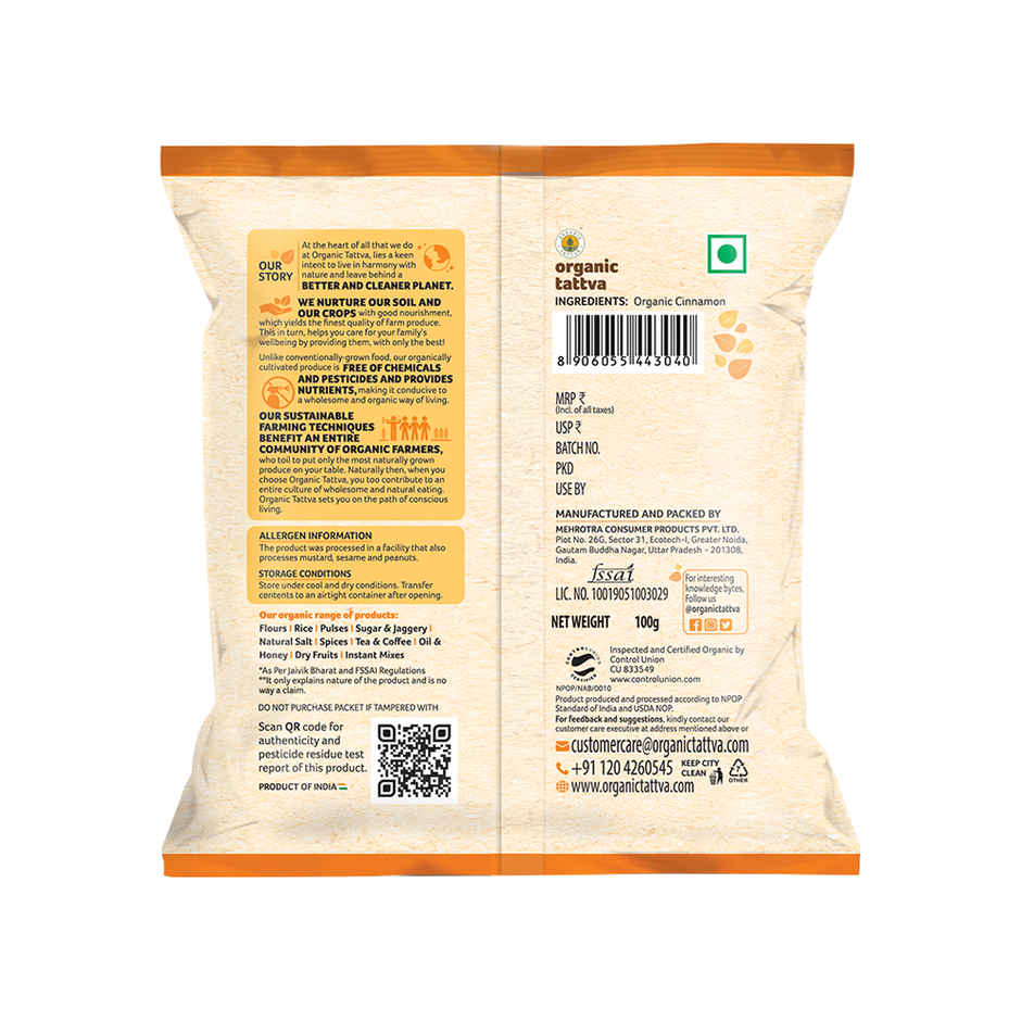 Organic Tattva Cinnamon Powder