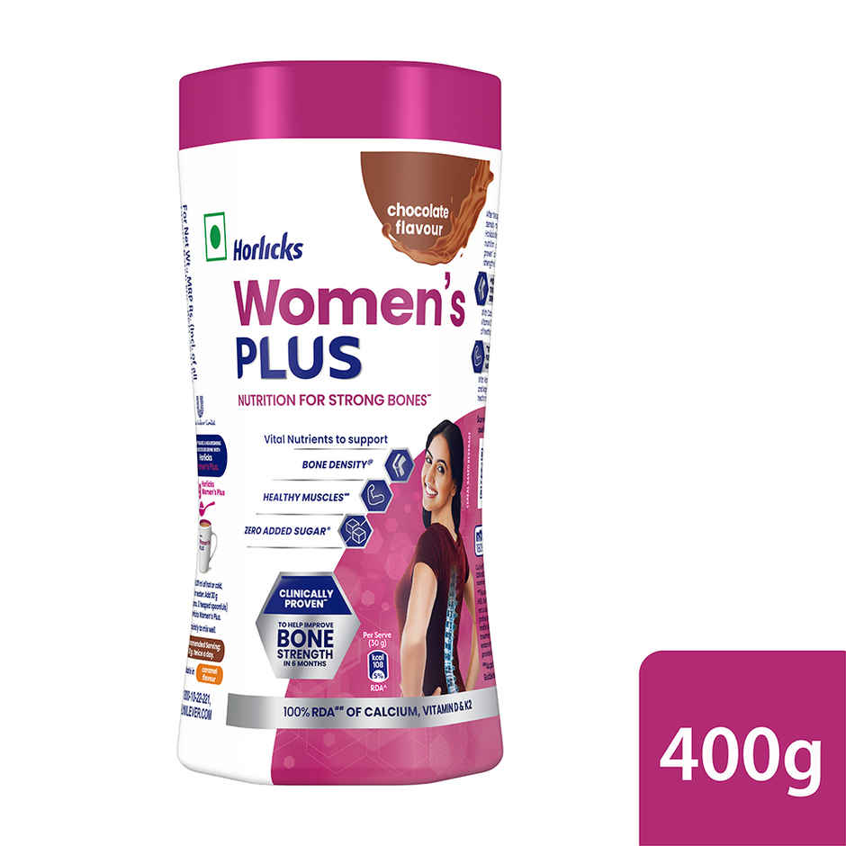 Horlicks Women's Plus Chocolate Drink Mix