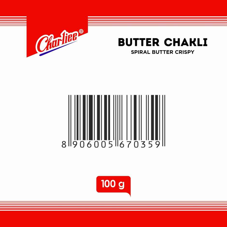 Charliee Butter Chakli | Crunchy Snack Rings