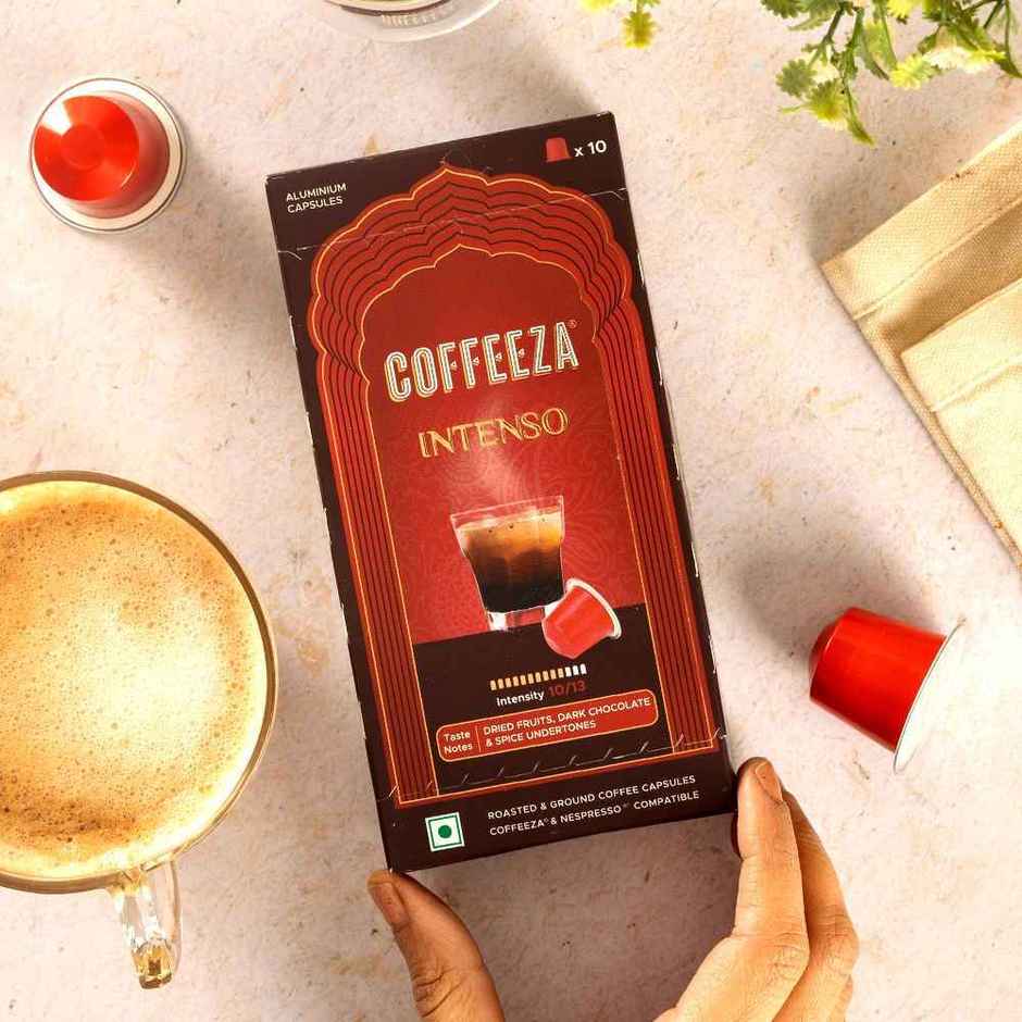 Coffeeza Intenso Coffee Capsules| Box Of 1 | 10 Capsules