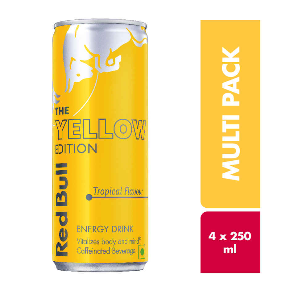 Red Bull Yellow Edition Energy Drink Combo