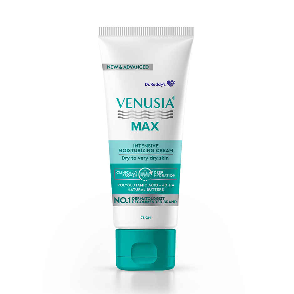 Venusia Max Moisturiser for Dry Skin | Shea Butter - Mango Butter - Aloe Butter - Cocoa Butter