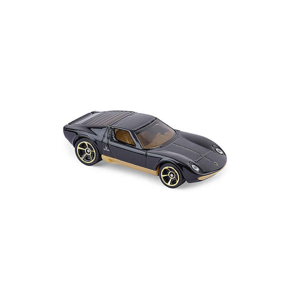 Hot Wheels Worldwide Basic Car | Lamborghini Miura P400 Sv Toy Car For Kids & Collectors