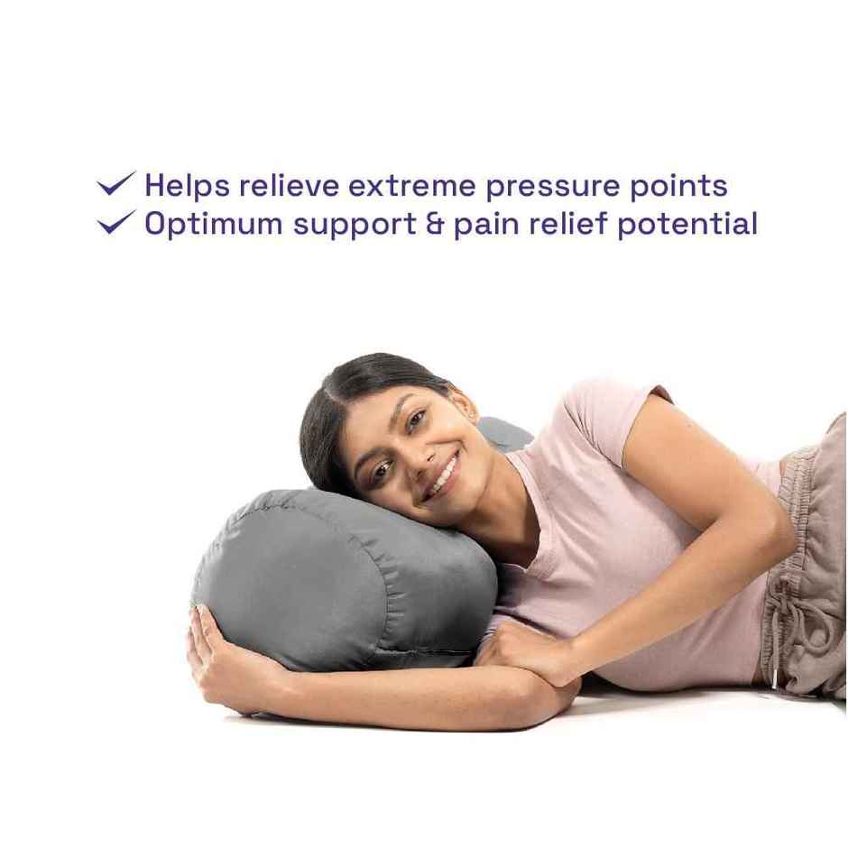 Wakefit Bolster Pillow | Set of 2 | Soft and Supportive | Comfortable for Neck and Back | Teal