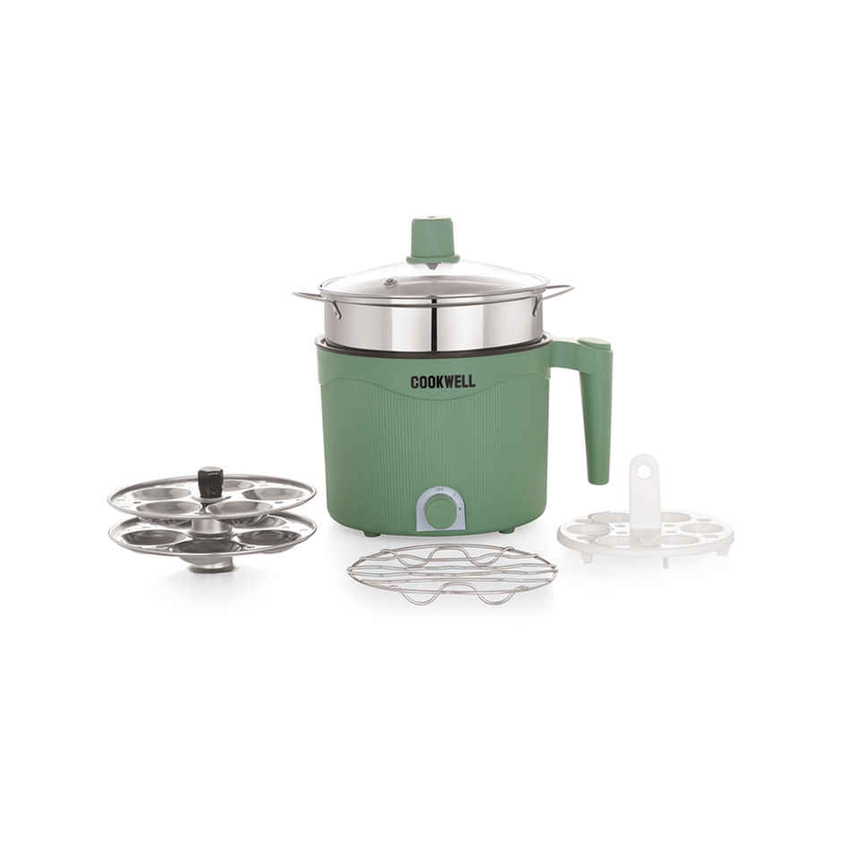 Cookwell Multi Purpose Kettle | 600 W | 1.5 L | Green