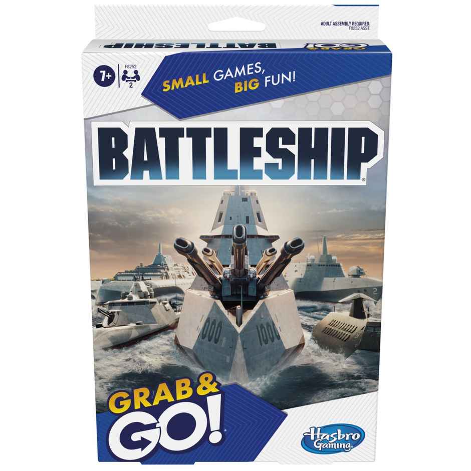 Hasbro Battleship - Travel Friendly - Miniature Version Board Game
