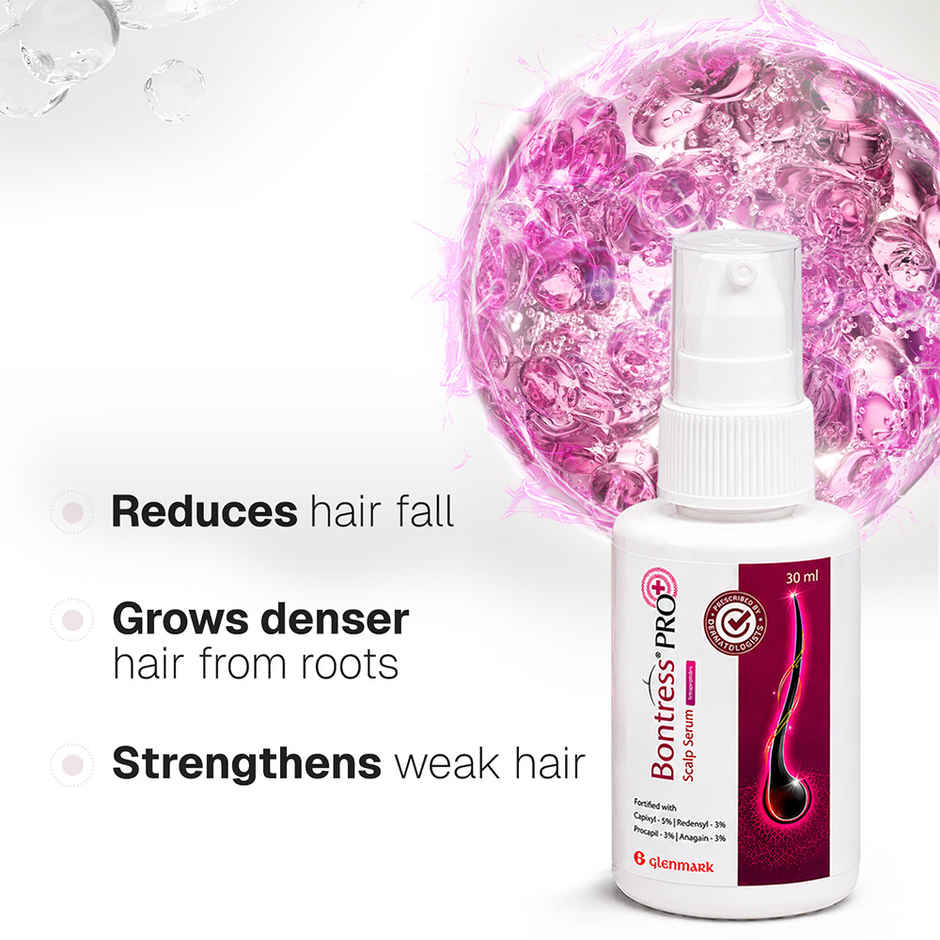 Bontress Pro + Scalp Serum 30 Ml|Fortified With Redensyl,Procapil,Capixly & Anagain