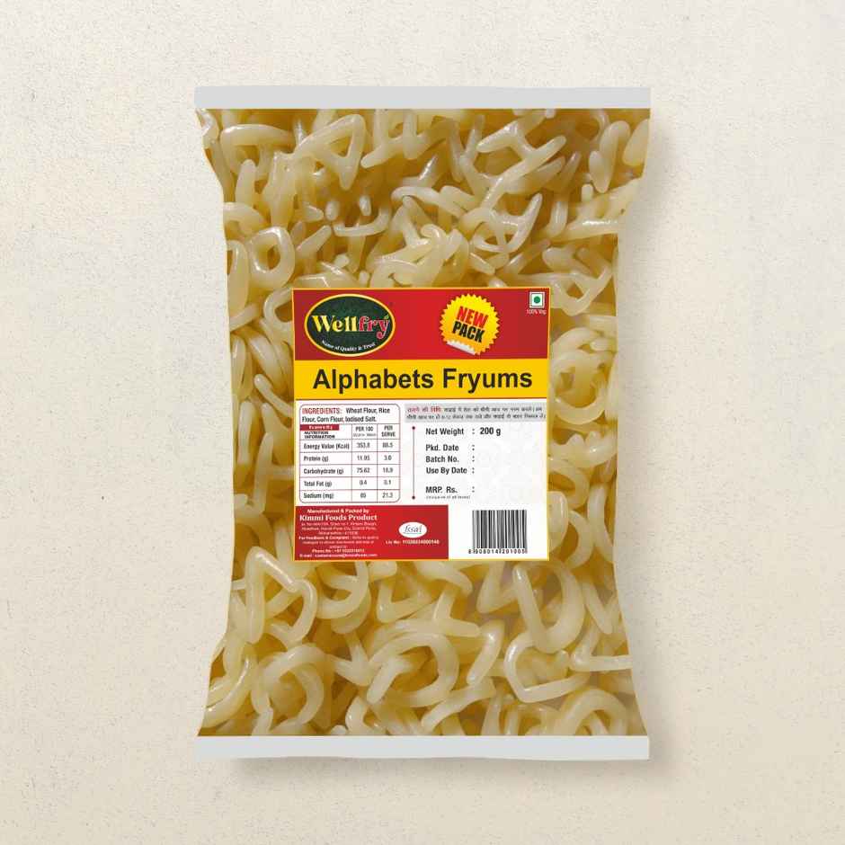 Wellfry Alphabets Fryum