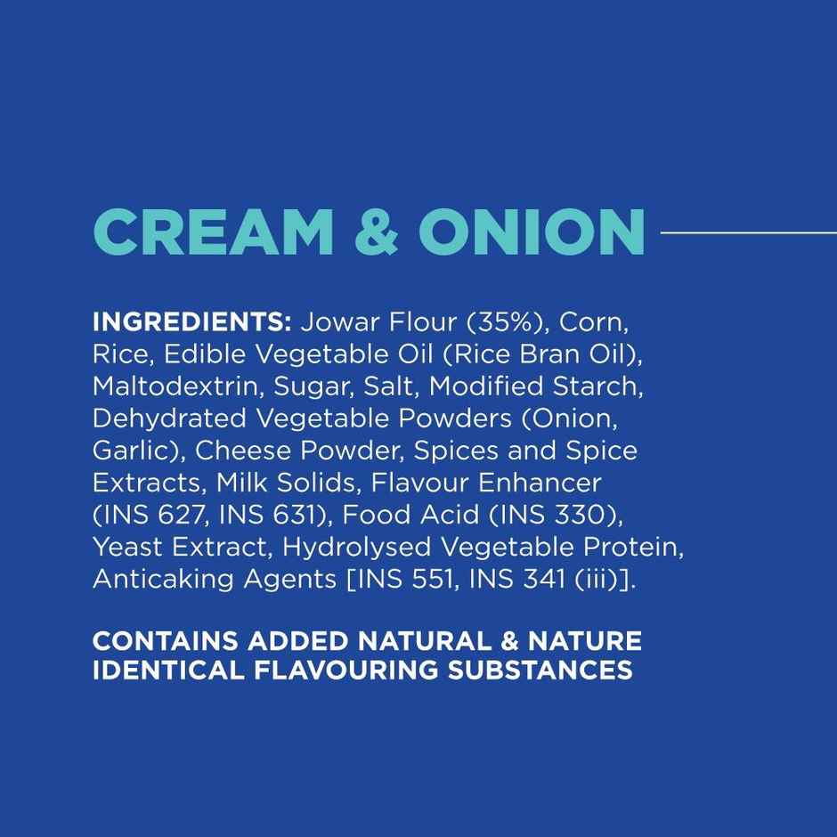 Open Secret Cream & Onion Puff Snacks - Not Fried