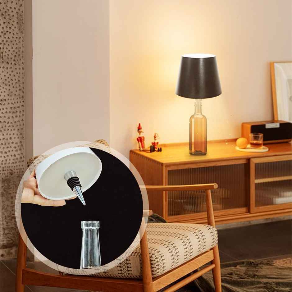 Hashwow Wireless Bottle Lamp Rechargeable Wine Bottle Touch Light