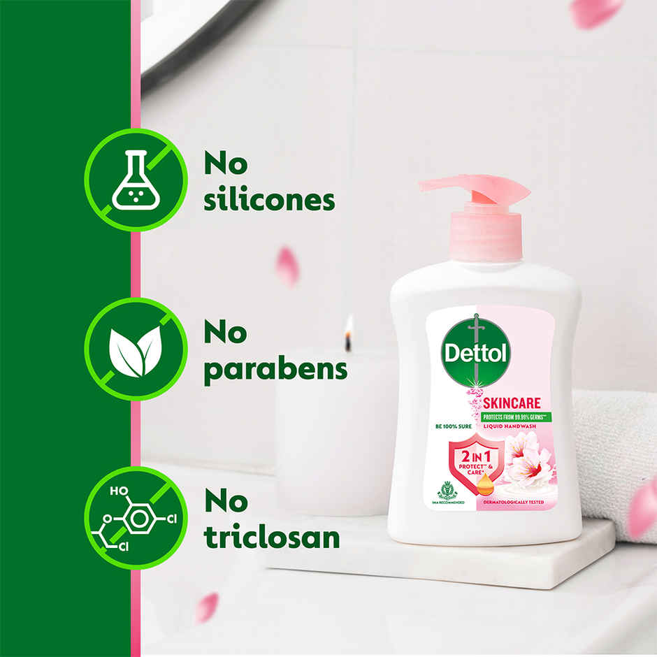 Dettol Skincare Hand Wash - Moisturizing Pump Handwash