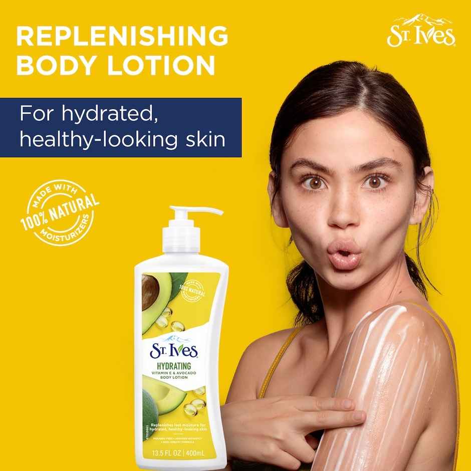St. Ives Hydrating Vitamin E & Avocado Body Lotion