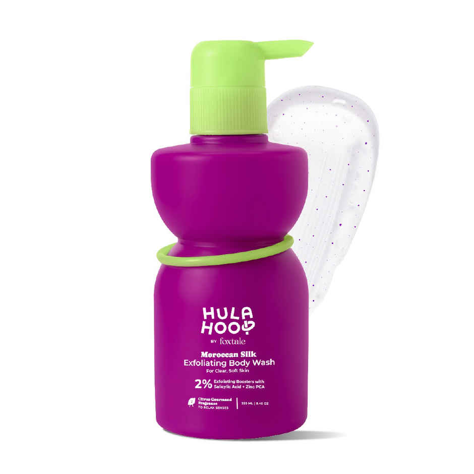 Hula Hoop Exfoliating Body Wash by Foxtale