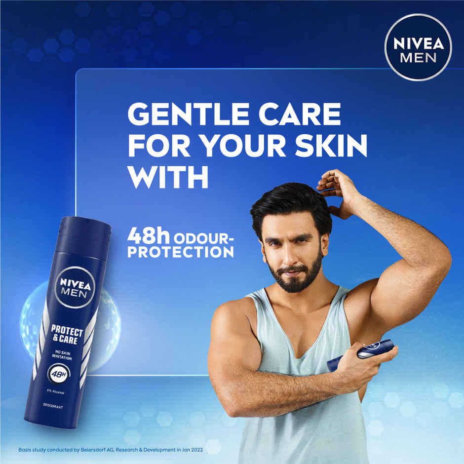 Nivea Men Deodorant Protect & Care No Skin Irritation | 48h Freshness