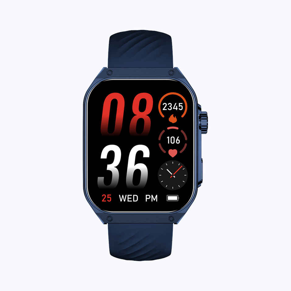 Fire-Boltt ARC Smartwatch | 1.96" AMOLED Display | BT Calling - Midnight Blue