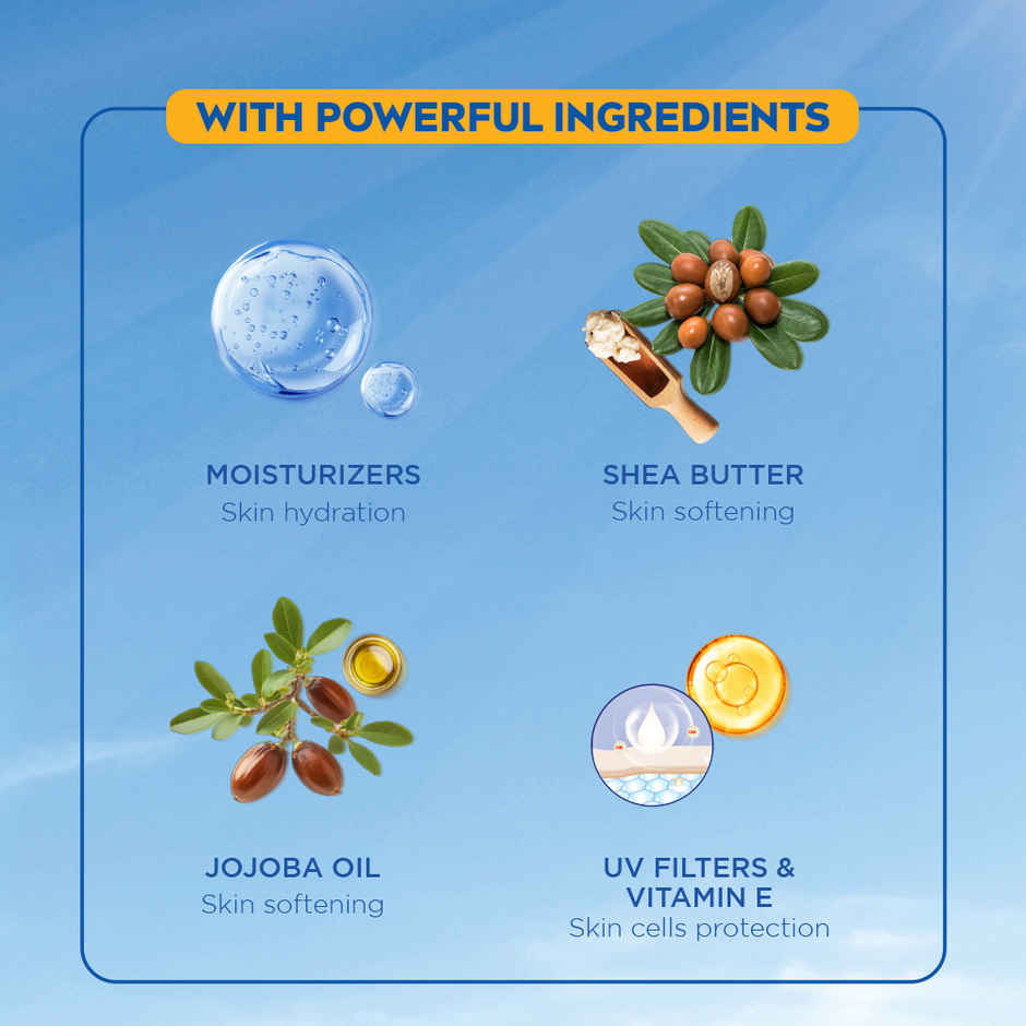 NIVEA Soft Daily UV Light Moisturising Cream with SPF-15