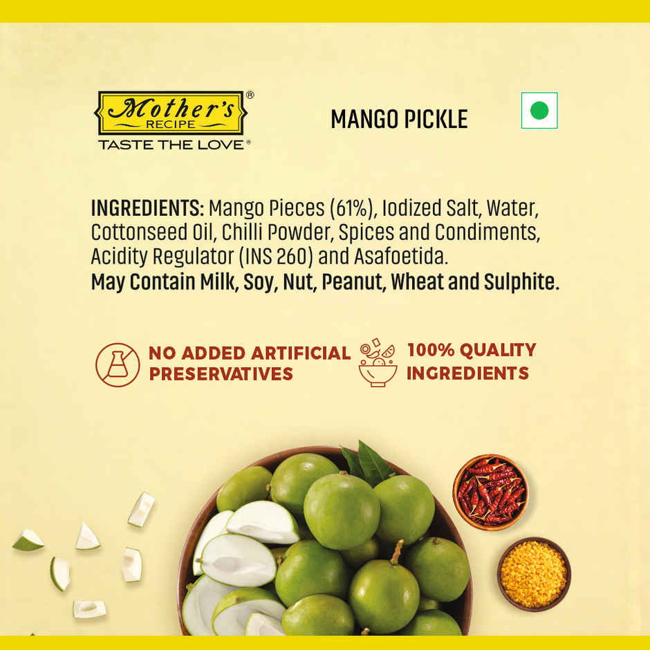 Mother's Recipe Pickle - Mango