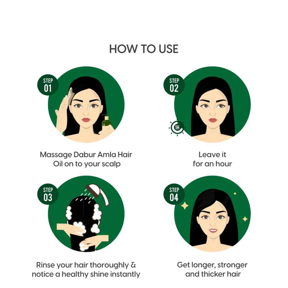 Dabur Amla Hair Oil 550mL