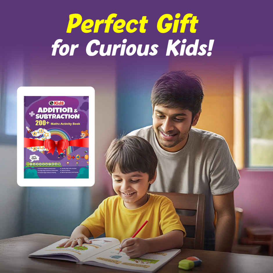 Physics Wallah 200+ Addition & Subtraction Maths Activity book for 3 to ...