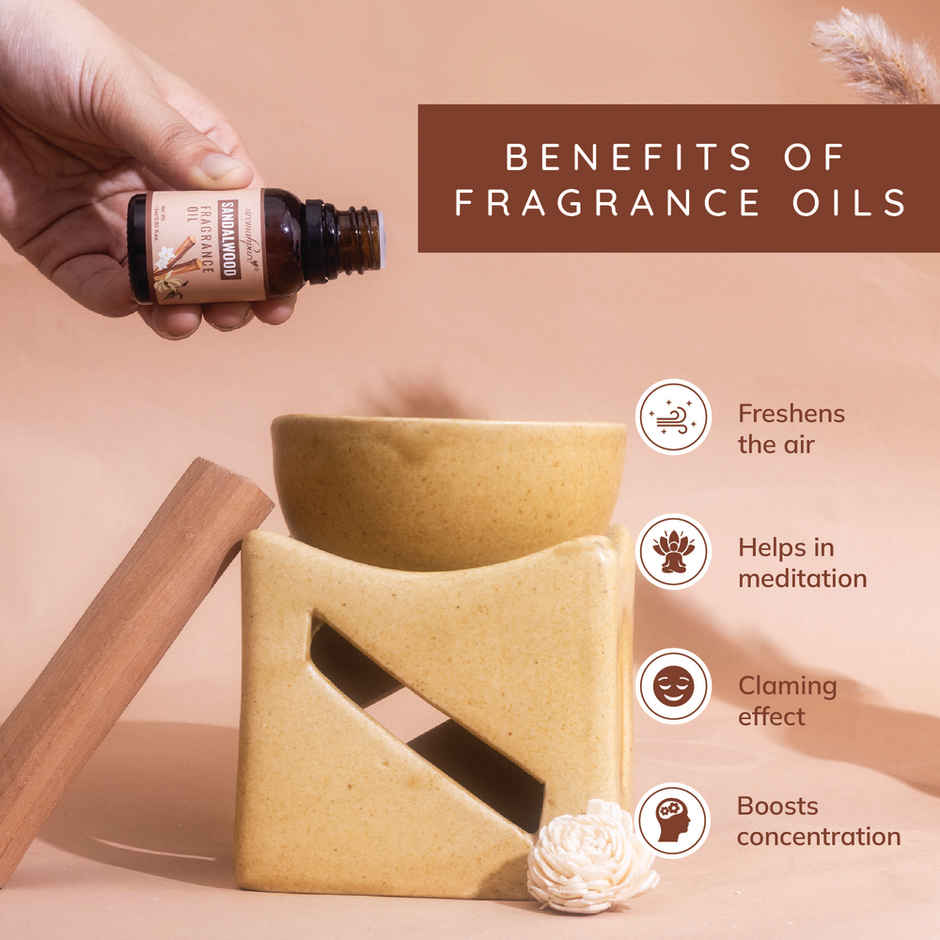 Aromahpure Fragrance Oil | Sandalwood Aroma Oil for Home Fragrance