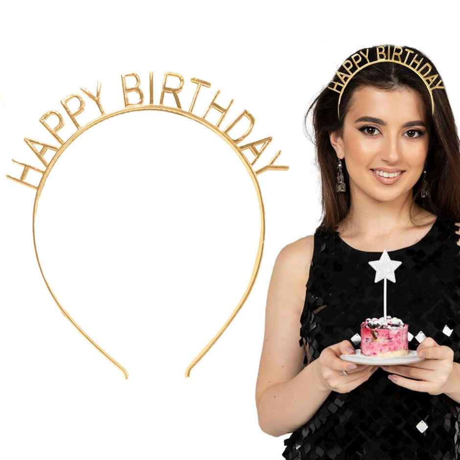 Let's Vybe Happy Birthday Tiara Crown