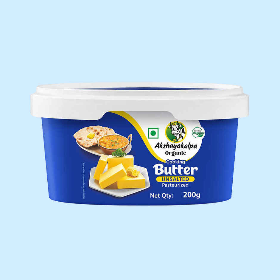 Akshayakalpa Organic Unsalted Cooking Butter