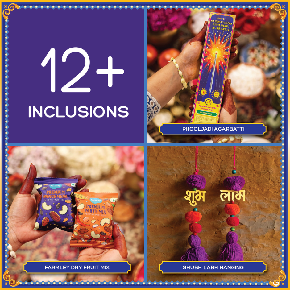 Phool Happy Diwali Gift Box | Diwali Gift Hamper