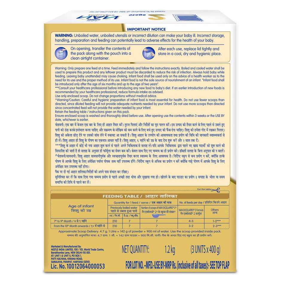 Nestle NAN EXCELLAPRO Stage 2 Follow-up | 6 - 12 M